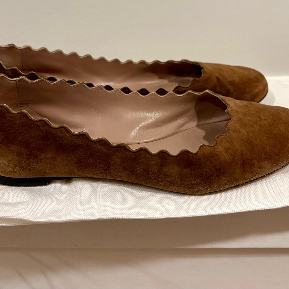 Chloe Lauren Ballet flats in brown suede size US 6 / EU 36